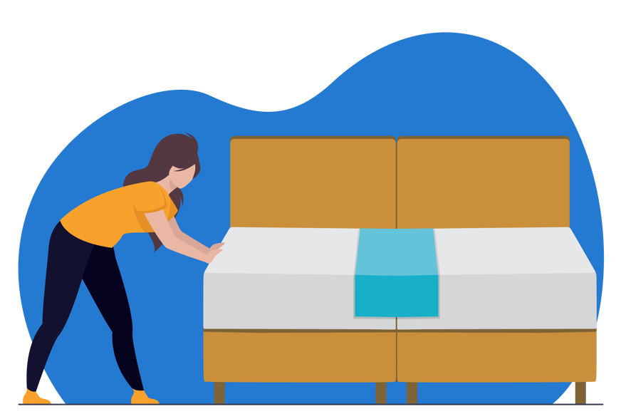 matelas simple pour couple